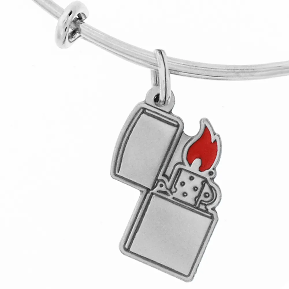 Zippo Lighter Charm Bracelet